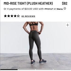 NoBull project mid rise legging